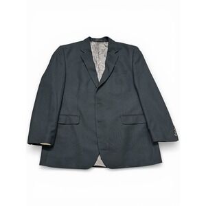 Lauren Ralph Lauren Mens Blazer 48L Charcoal Gray 2 Button Sport Coat‎